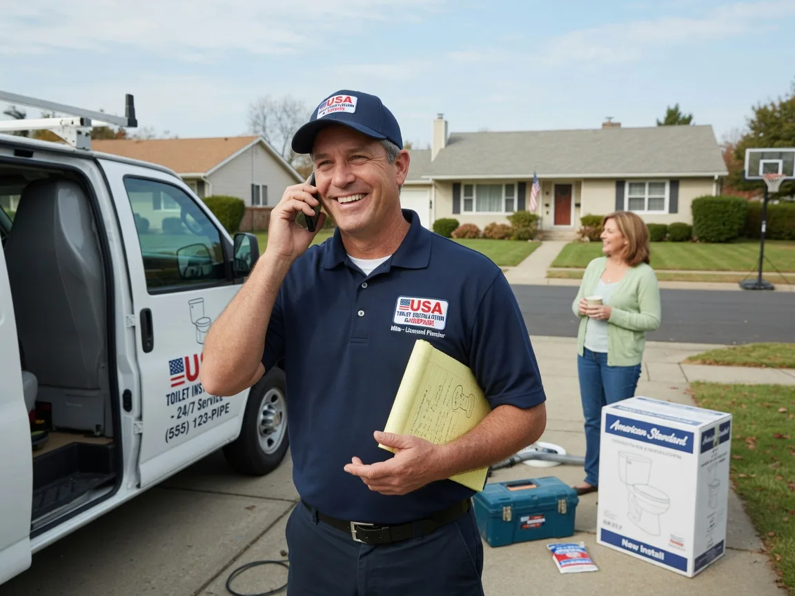 Toilet Installation Maquoketa, IA FAQs